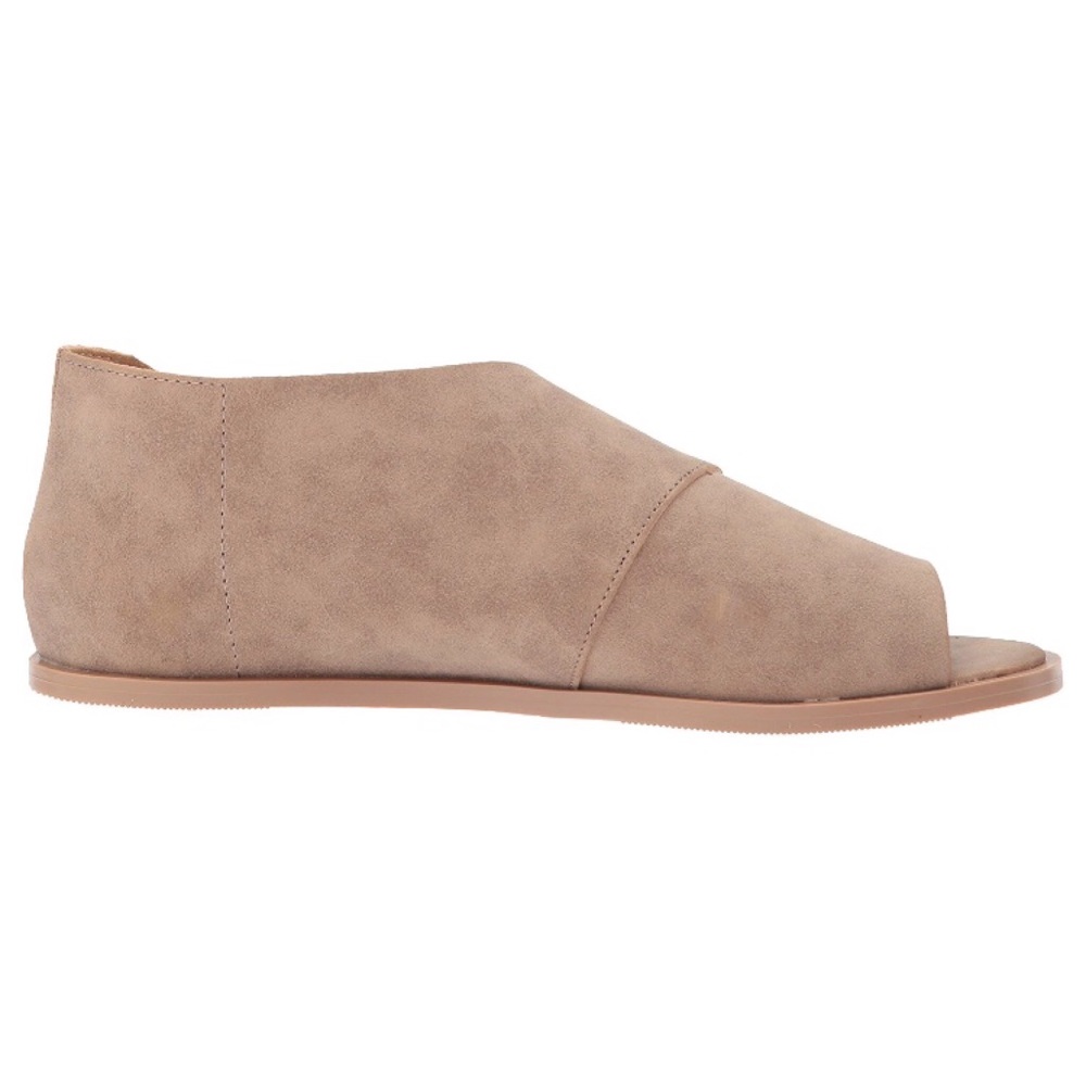 🔸SALE🔸Open toe flats / sandals - taupe - Picture 2 of 3